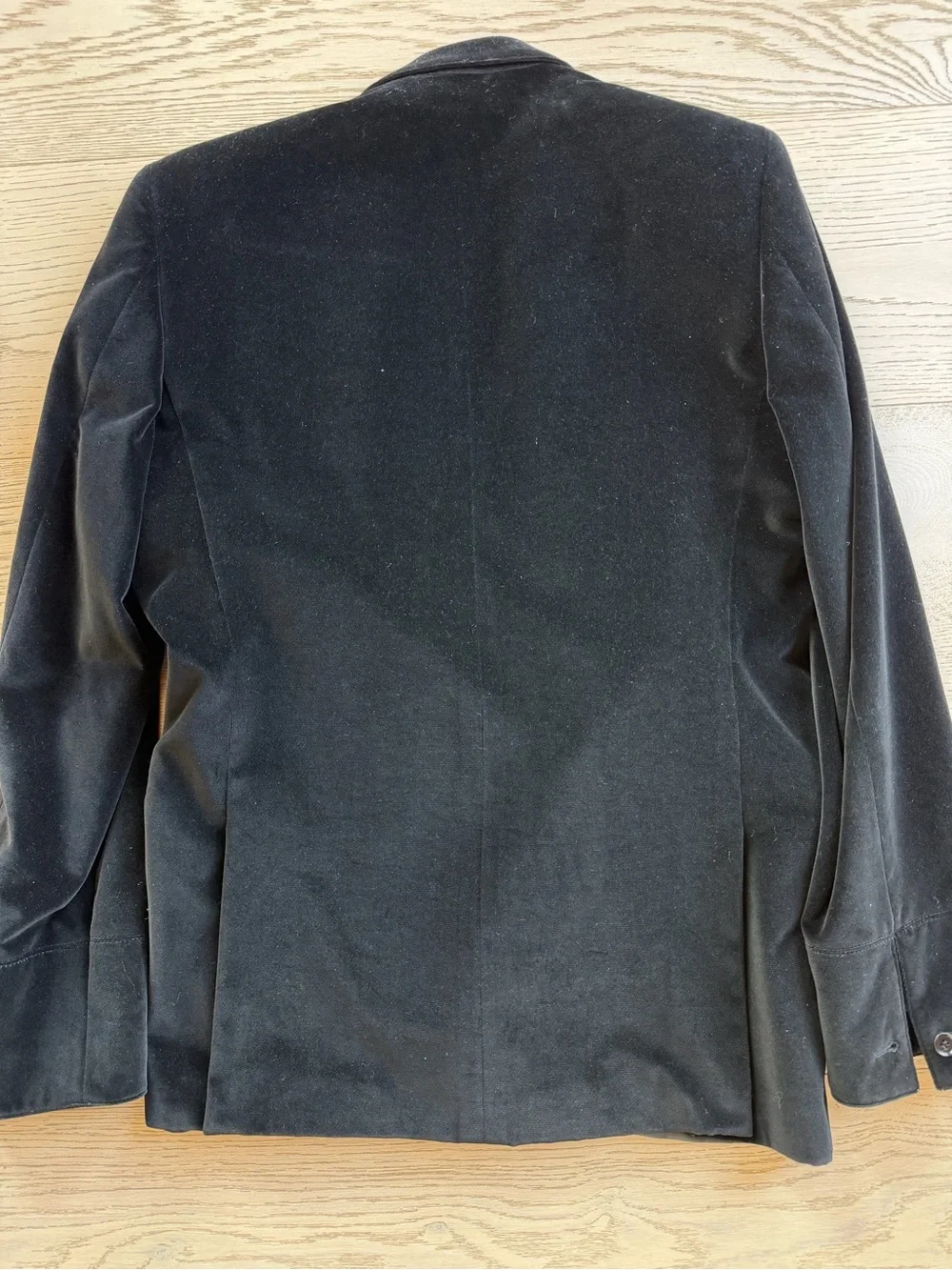 Calvin Klein Black Velvet Sport Coat